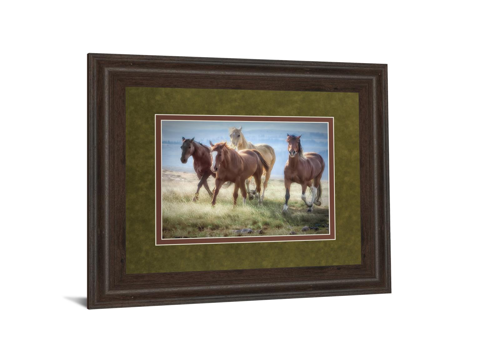 Morning Stroll By Wendy Caro 34X40 Framed Print