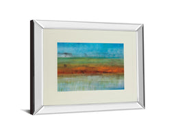 Mirrored Frame Brisbane By Brent Foreman 34X40 Mirror Frame Print