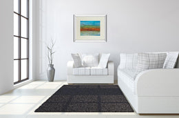 Mirrored Frame Brisbane By Brent Foreman 34X40 Mirror Frame Print