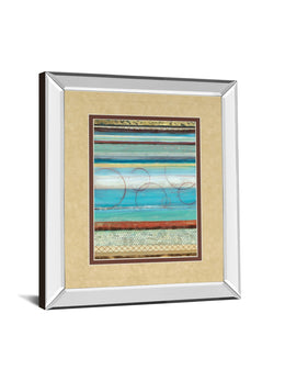 Mirrored Frame Strata I By Tava Studios 34X40 Mirror Frame Print