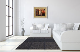 Mirrored Frame Dressed To Shine By Lars Van De Goor 34X40 Mirror Frame Print