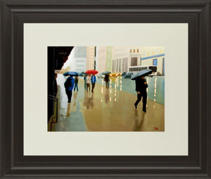 New York State Of Mind By Tate Hamilton 34X40 Framed Print