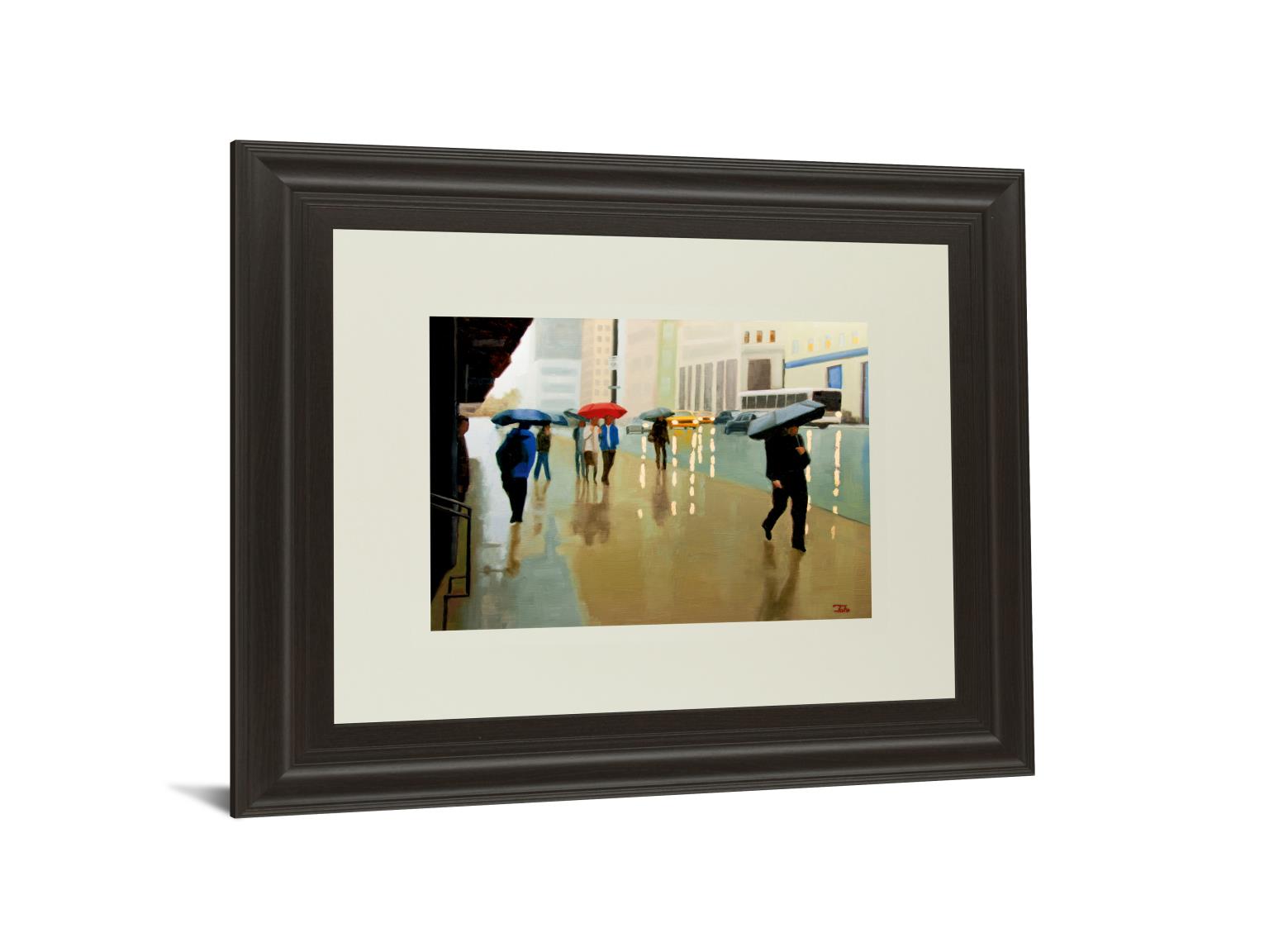 New York State Of Mind By Tate Hamilton 34X40 Framed Print