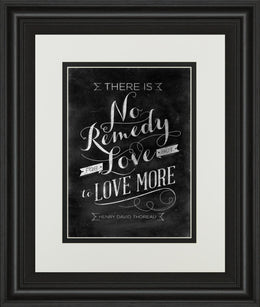 No Remedy By Sd Graphic 34X40 Framed Print