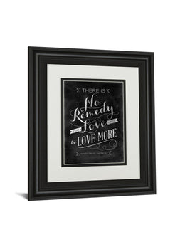 No Remedy By Sd Graphic 34X40 Framed Print
