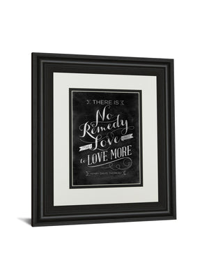 No Remedy By Sd Graphic 34X40 Framed Print