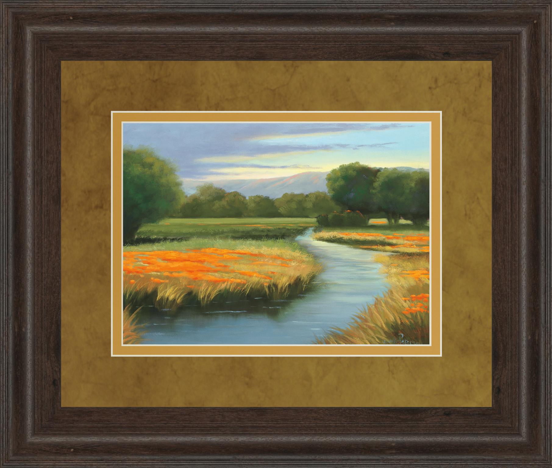 California Orange By Julie Peterson 34X40 Framed Print