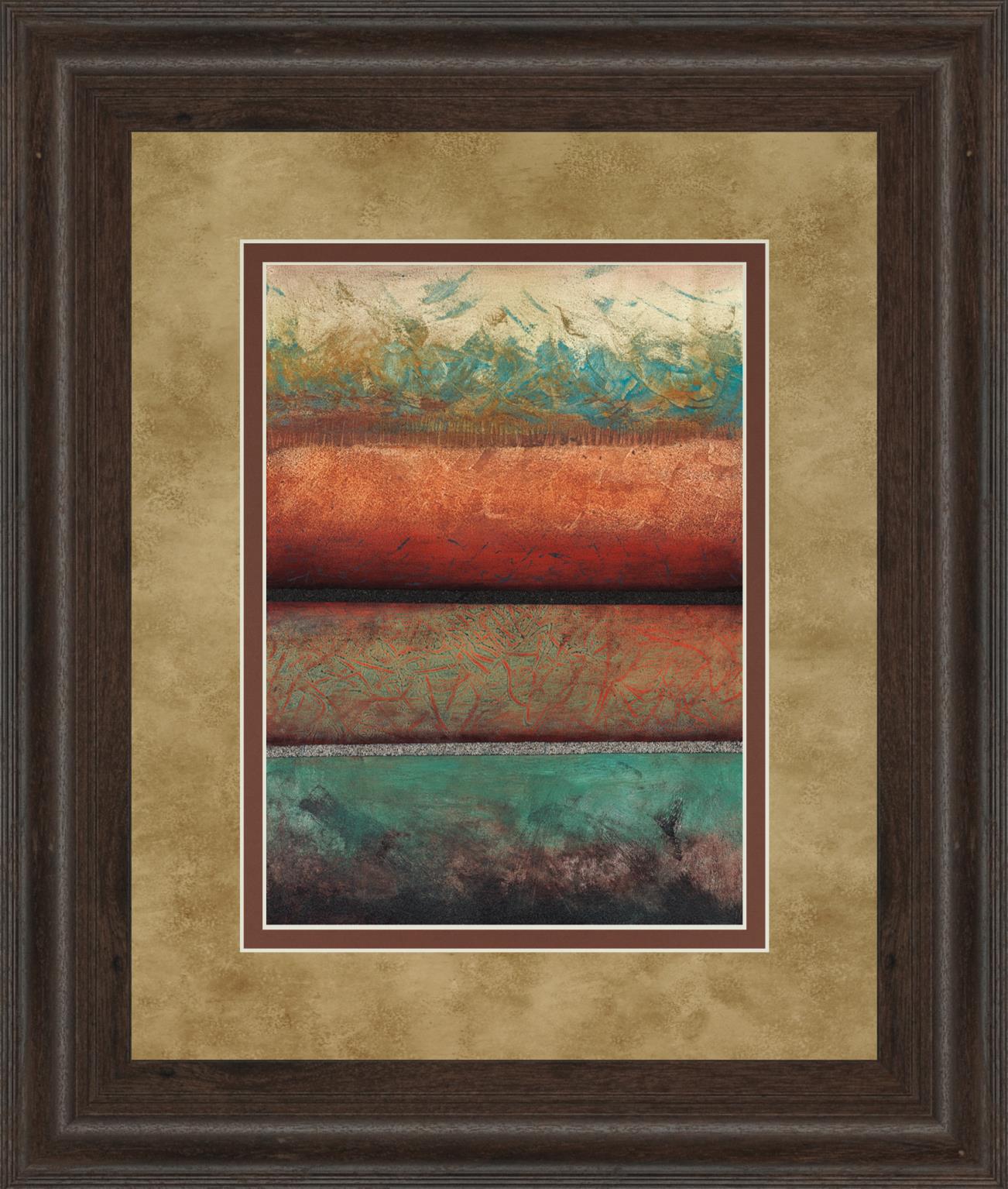 Excitement By Laurie Fields 34X40 Framed Print