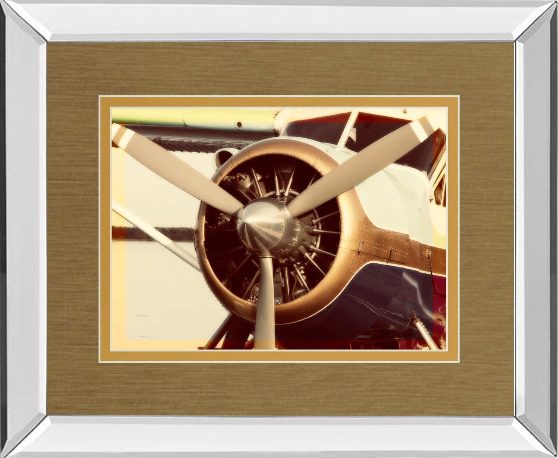 Mirrored Frame Short Trip Ii By Kathy Mansfield 34X40 Mirror Frame Print