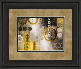 Â Yellow Liberated By Â Michael Marcon 34X40 Framed Print