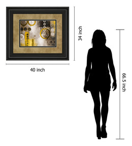 Â Yellow Liberated By Â Michael Marcon 34X40 Framed Print