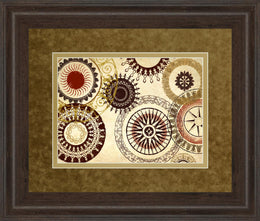 Â Egyptian Textile By Â Michael Marcon 34X40 Framed Print