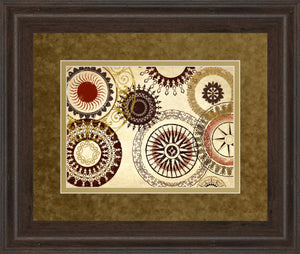 Â Egyptian Textile By Â Michael Marcon 34X40 Framed Print