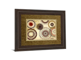 Â Egyptian Textile By Â Michael Marcon 34X40 Framed Print
