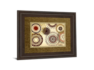 Â Egyptian Textile By Â Michael Marcon 34X40 Framed Print