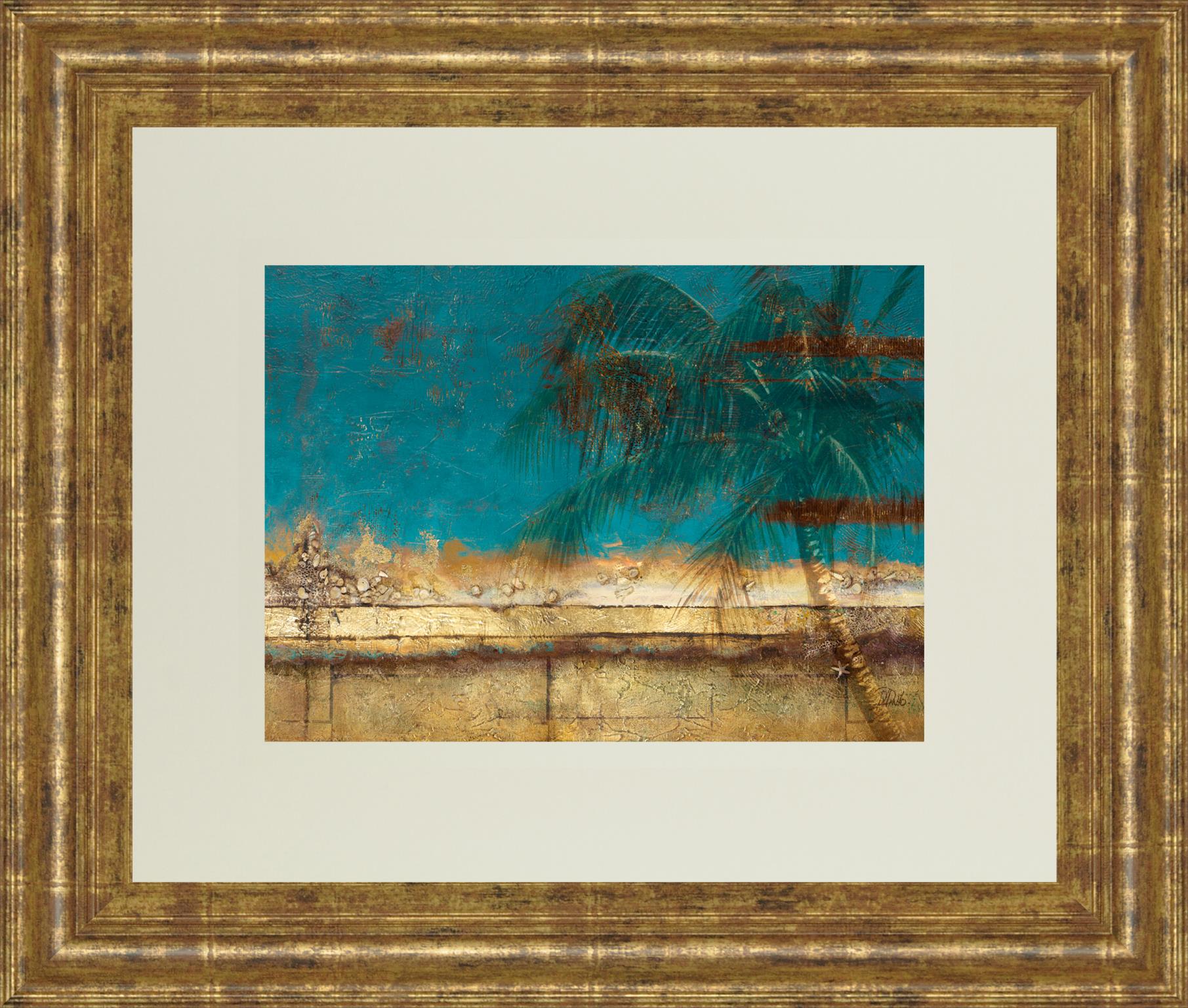 Sea Landscapes By Patricia Pinto 34X40 Framed Print