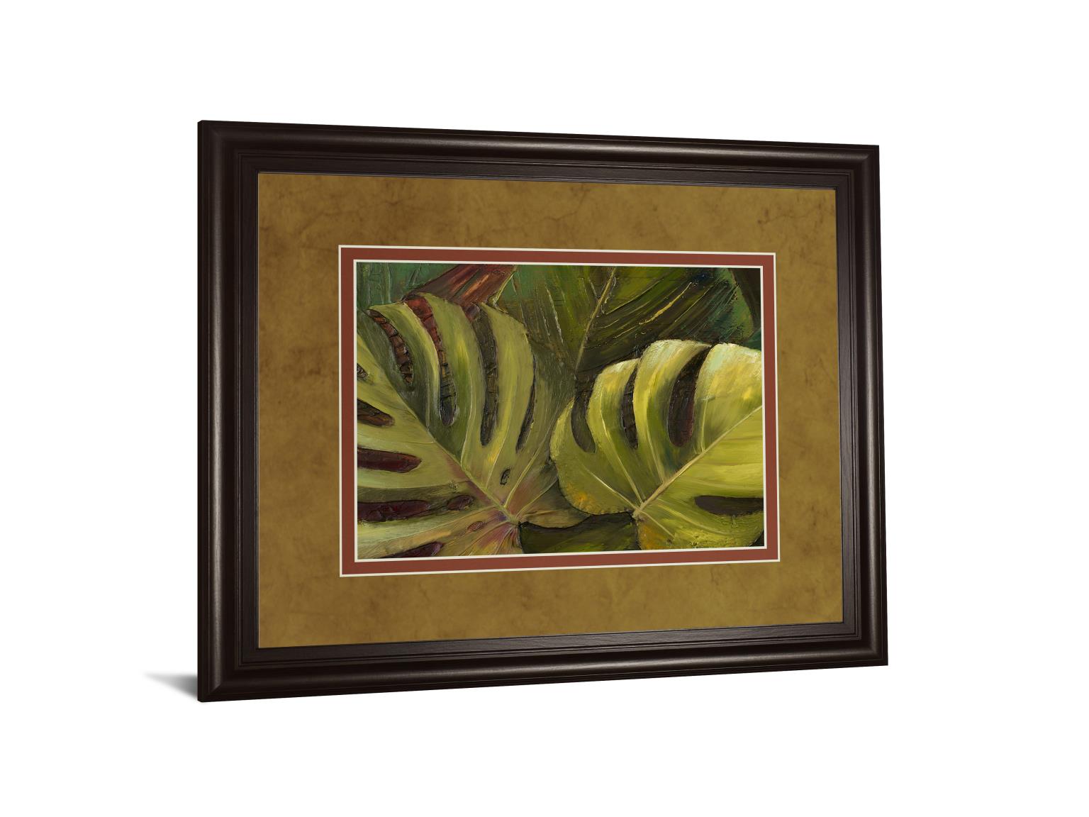 Green For Ever I By Patricia Pinto 34X40 Framed Print