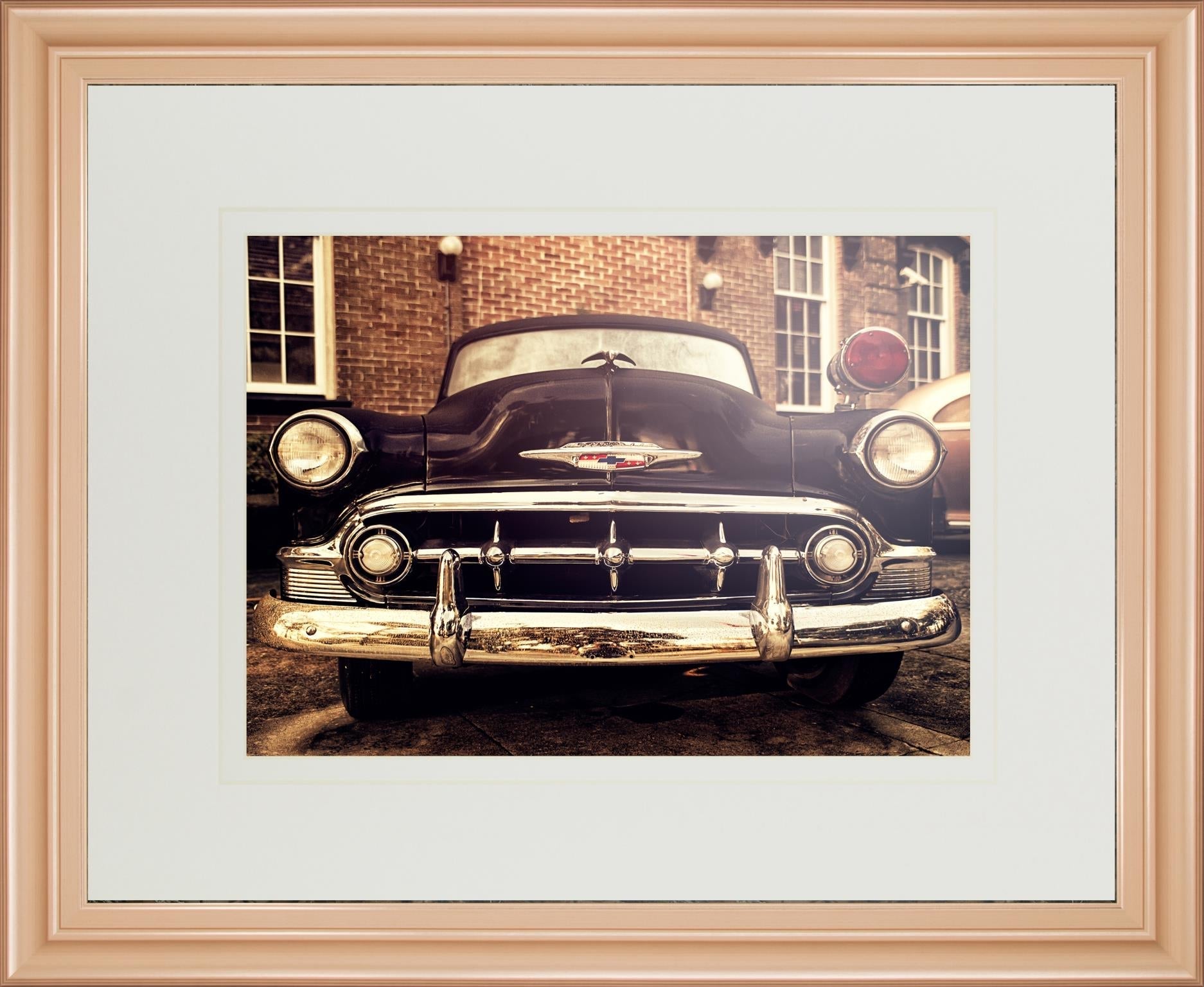 Classic Ride Ii By Robert Jones 34X40 Framed Print