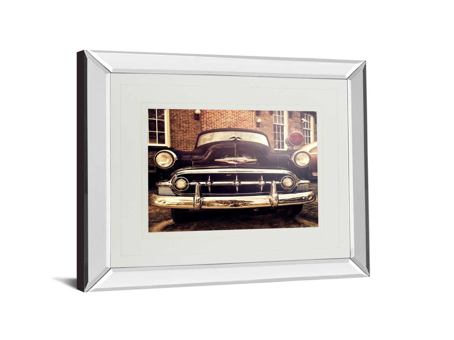 Mirrored Frame Classic Ride Ii By Robert Jones 34X40 Mirror Frame Print