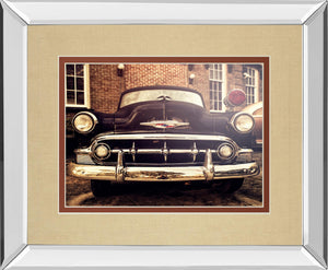 Mirrored Frame Classic Ride Ii By Robert Jones 34X40 Mirror Frame Print