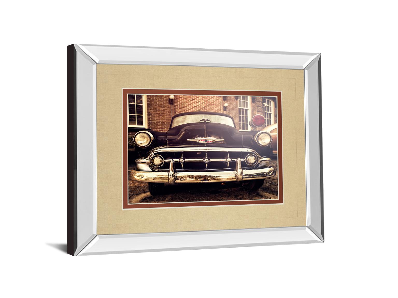 Mirrored Frame Classic Ride Ii By Robert Jones 34X40 Mirror Frame Print