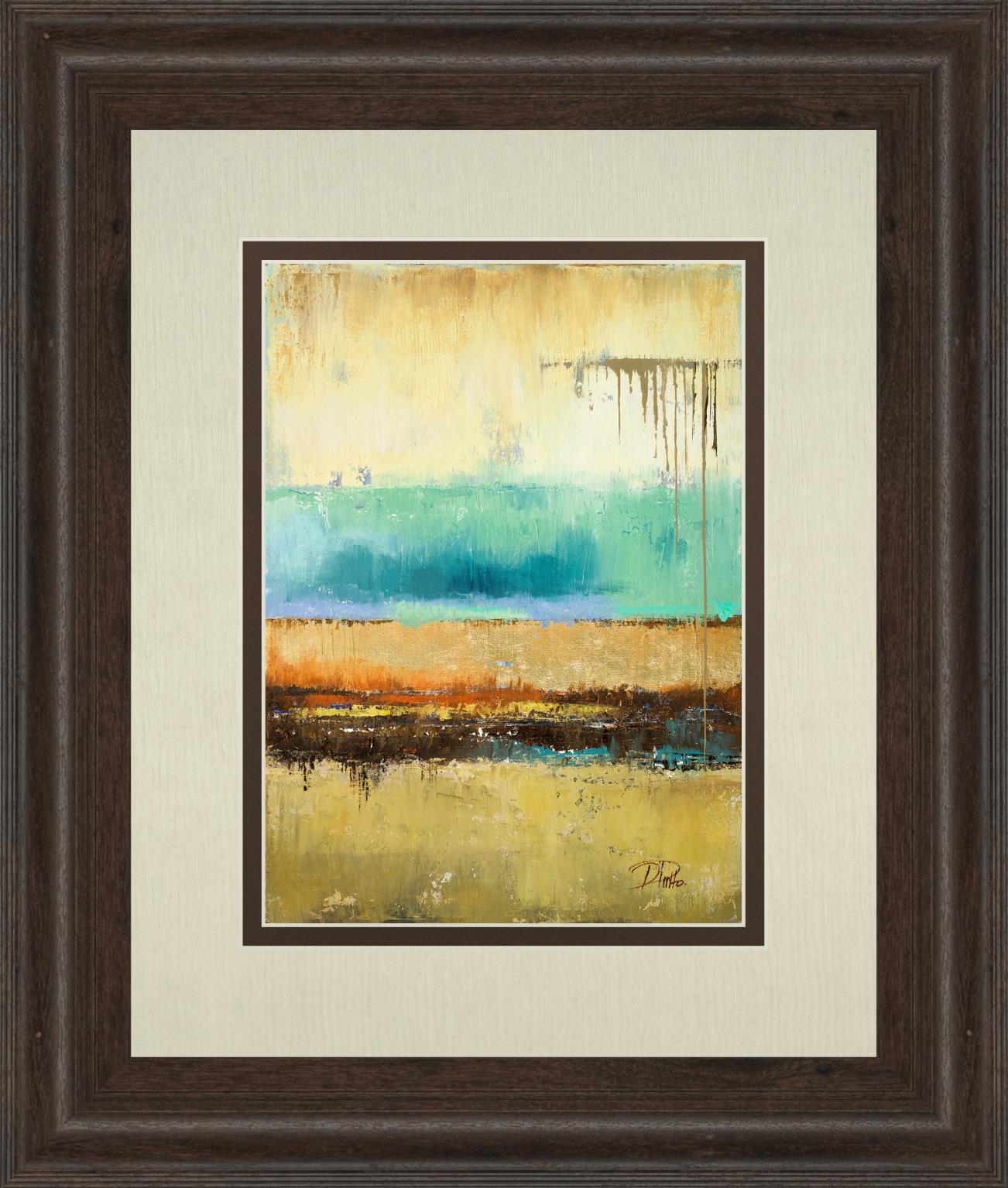 Rain I By Patrica Pinto 34X40 Framed Print