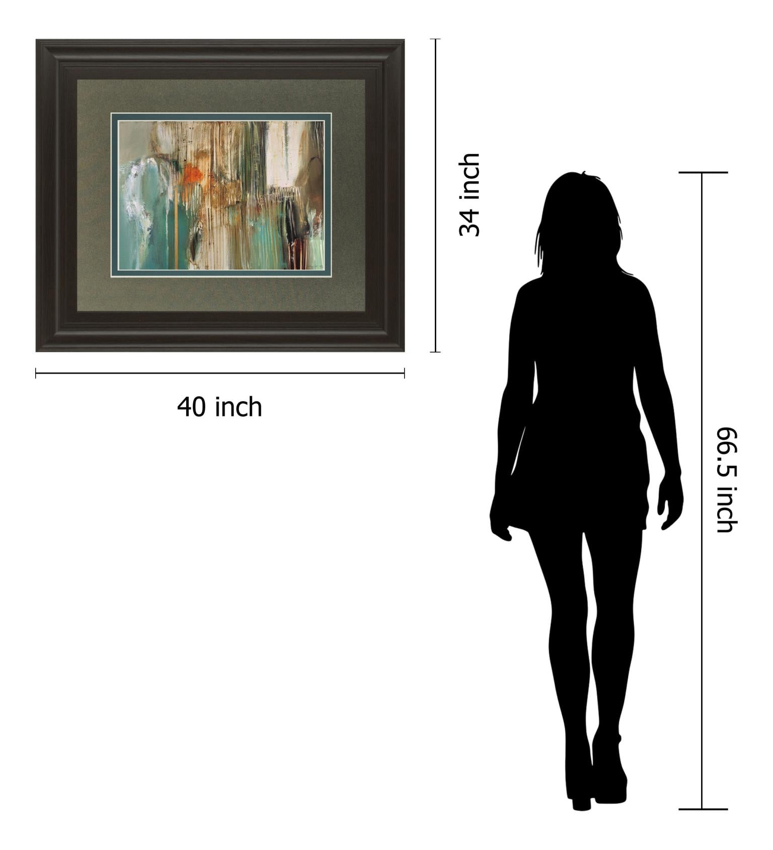 Peppermint Grove By Natasha Barnes 34X40 Framed Print