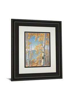 Honey Birch Ii By John Macnab 34X40 Framed Print