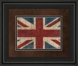 Union Jack By Avery Tillman 34X40 Framed Print