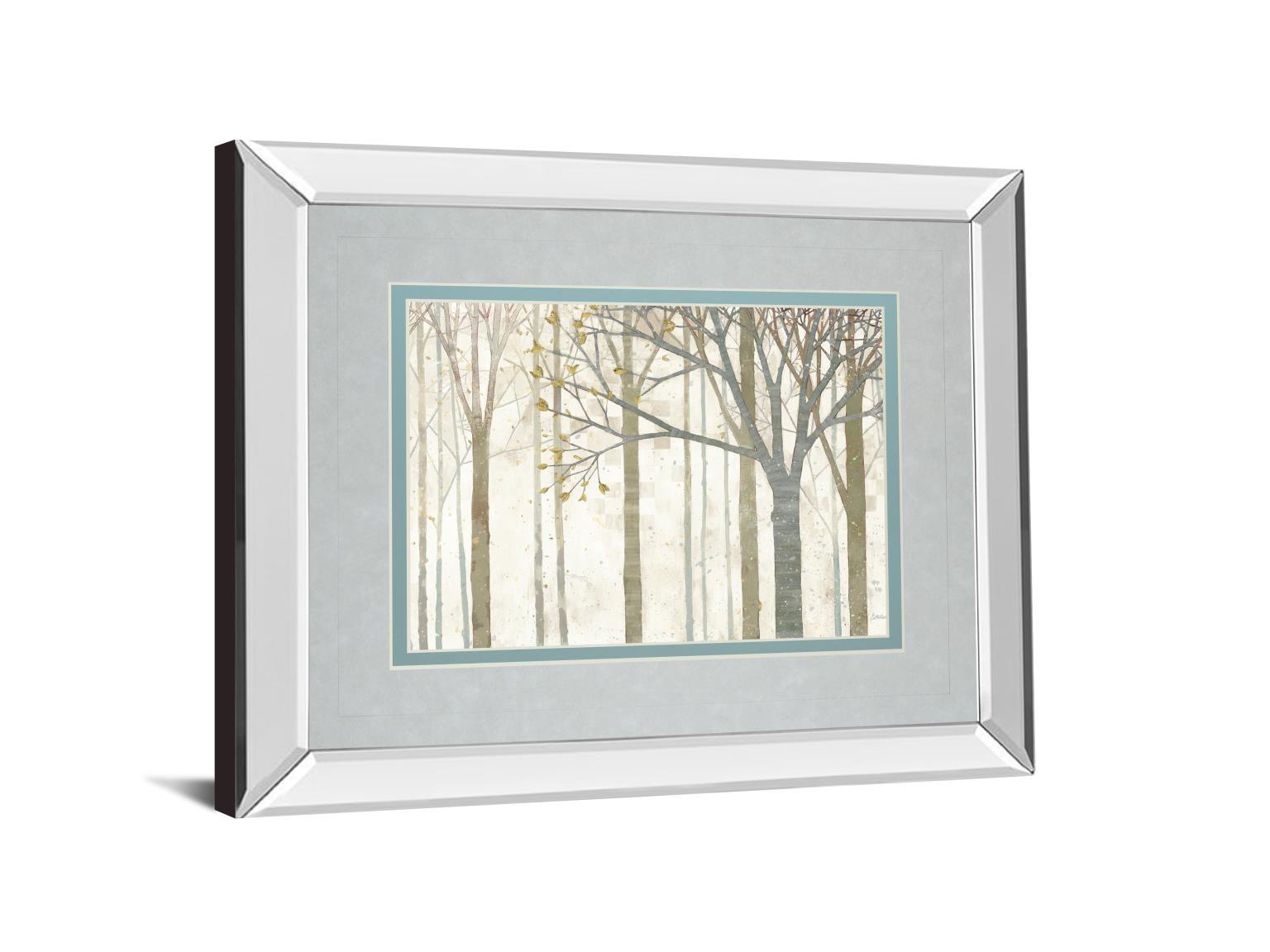 Mirrored Frame In Springtime No Border By Katherine Lowell 34X40 Mirror Frame Print