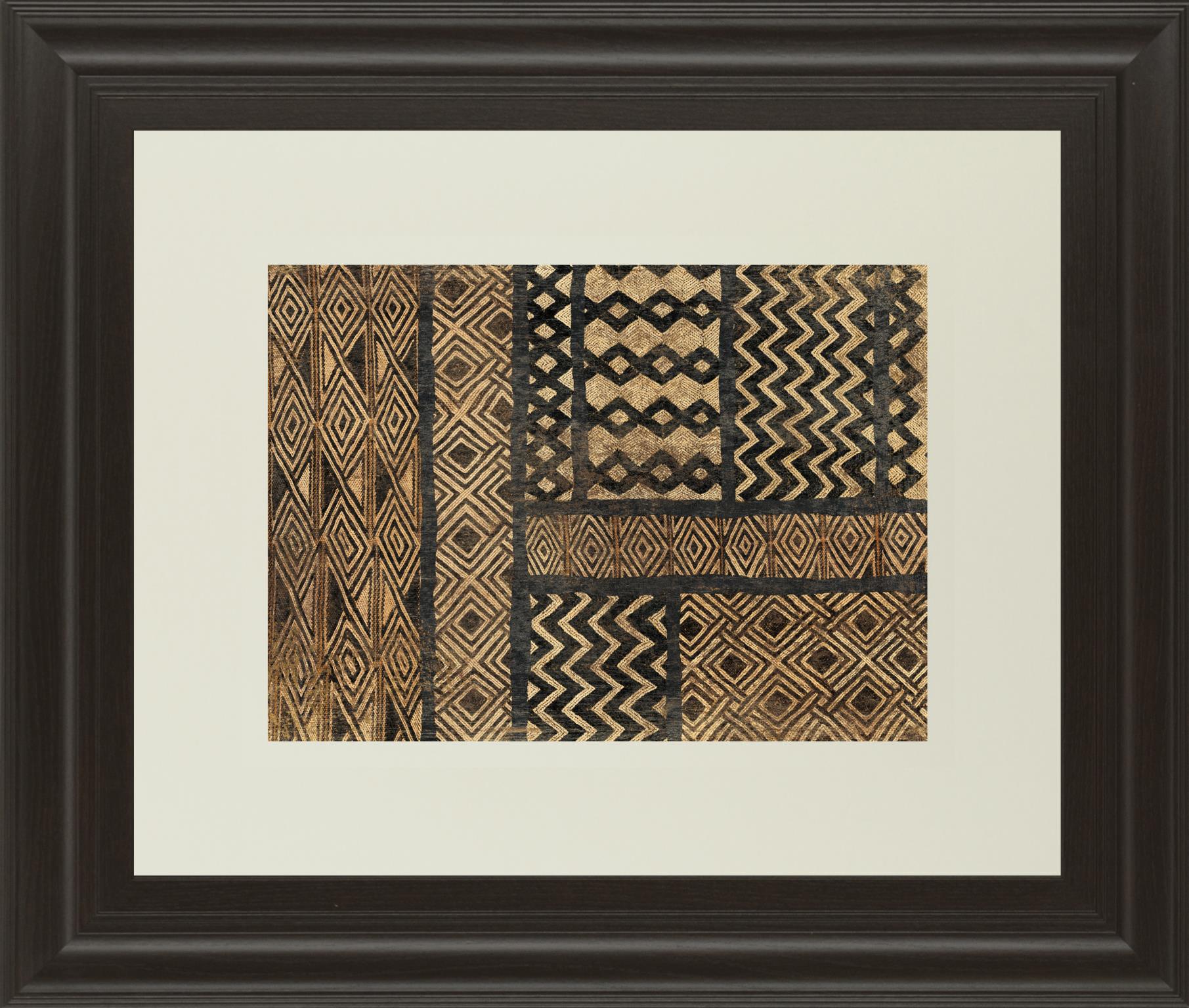 Kuba Abstract By Sue Schlabach 34X40 Framed Print