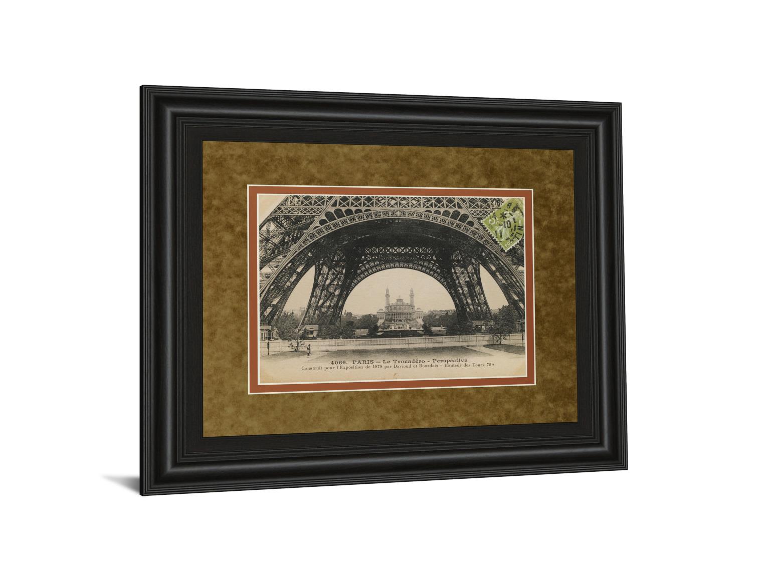La Base De La Eifel By Wild Apple Studio 34X40 Framed Print