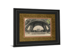 La Base De La Eifel By Wild Apple Studio 34X40 Framed Print