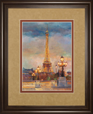 The Beginning Of The Evening By Marilyn Hageman 34X40 Framed Print
