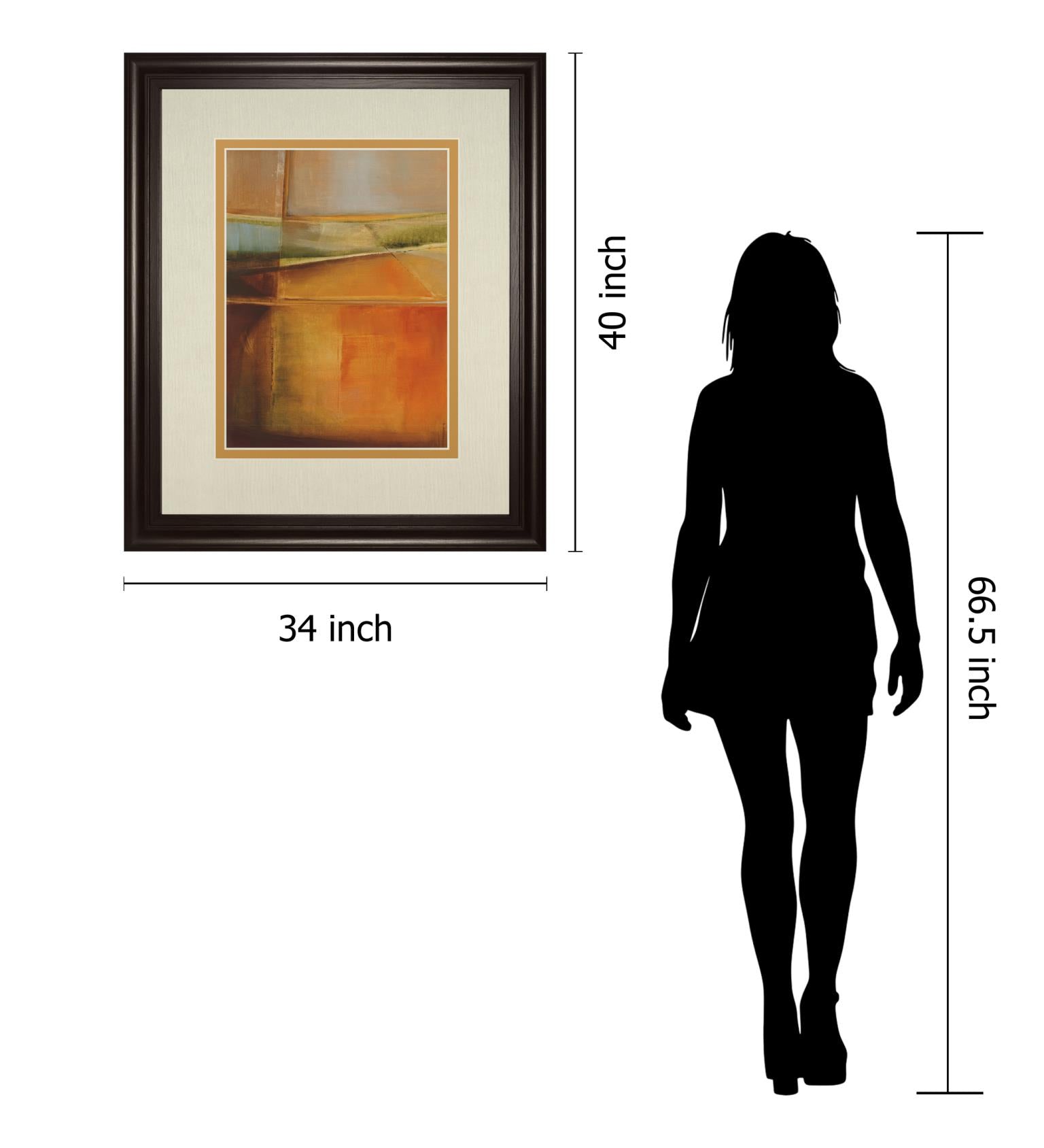 Head Over Heels By Helen Shulman 34X40 Framed Print