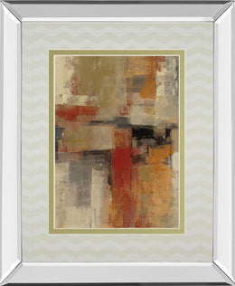 Mirrored Frame Intersection Crop I By Sylvia Vassileva 34X40 Mirror Frame Print
