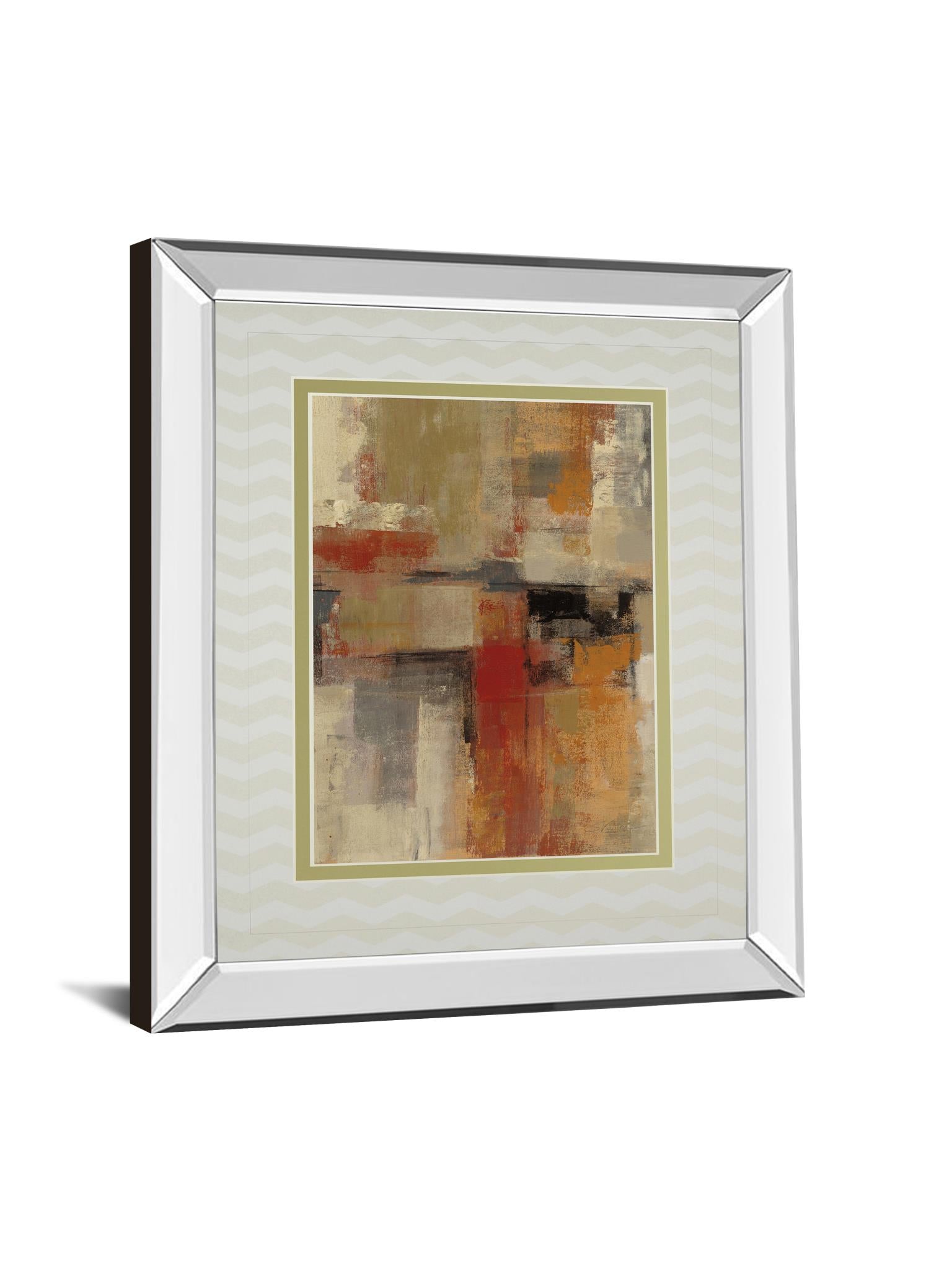 Mirrored Frame Intersection Crop I By Sylvia Vassileva 34X40 Mirror Frame Print