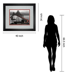 Boomerang By Aaron Reed 34X40 Framed Print