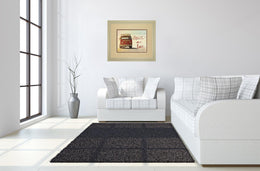 Peace And Love By Gail Peck 34X40 Framed Print