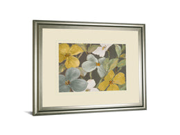 Garden Party In Gray 2 By Lanie Loreth 34X40 Framed Print