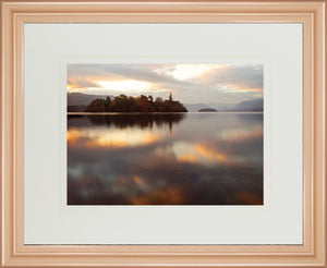 Golden Lake By Peter Adams 34X40 Framed Print