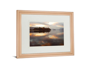 Golden Lake By Peter Adams 34X40 Framed Print