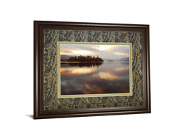 Golden Lake By Peter Adams 34X40 Framed Print