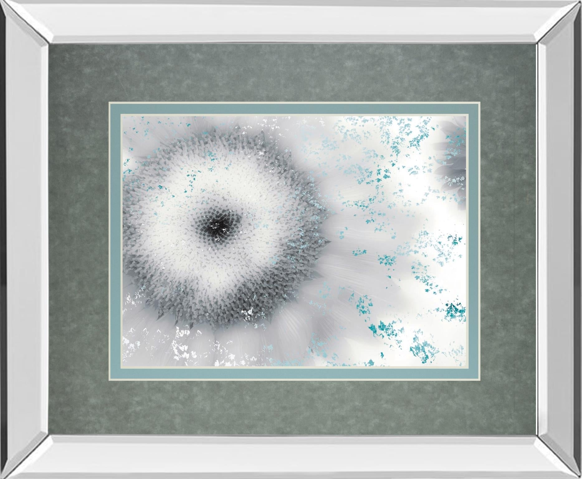 Mirrored Frame Crystalline By Marvin Pelkey 34X40 Mirror Frame Print
