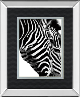 Mirrored Frame Partners In Crime By Dina Marie 34X40 Mirror Frame Print
