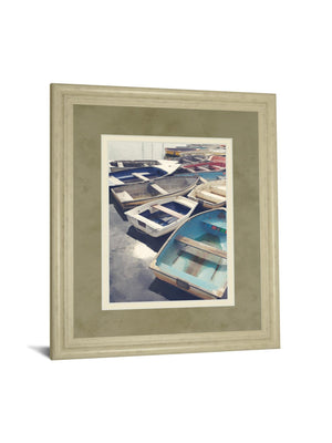 Eastern Coastal By Sarah Gardner 34X40 Framed Print