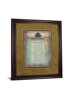 Time For Everything By Brit Hallowell 34X40 Framed Print