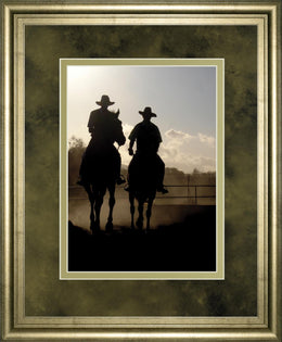 Cavaliers By Yann Siwiak 34X40 Framed Print