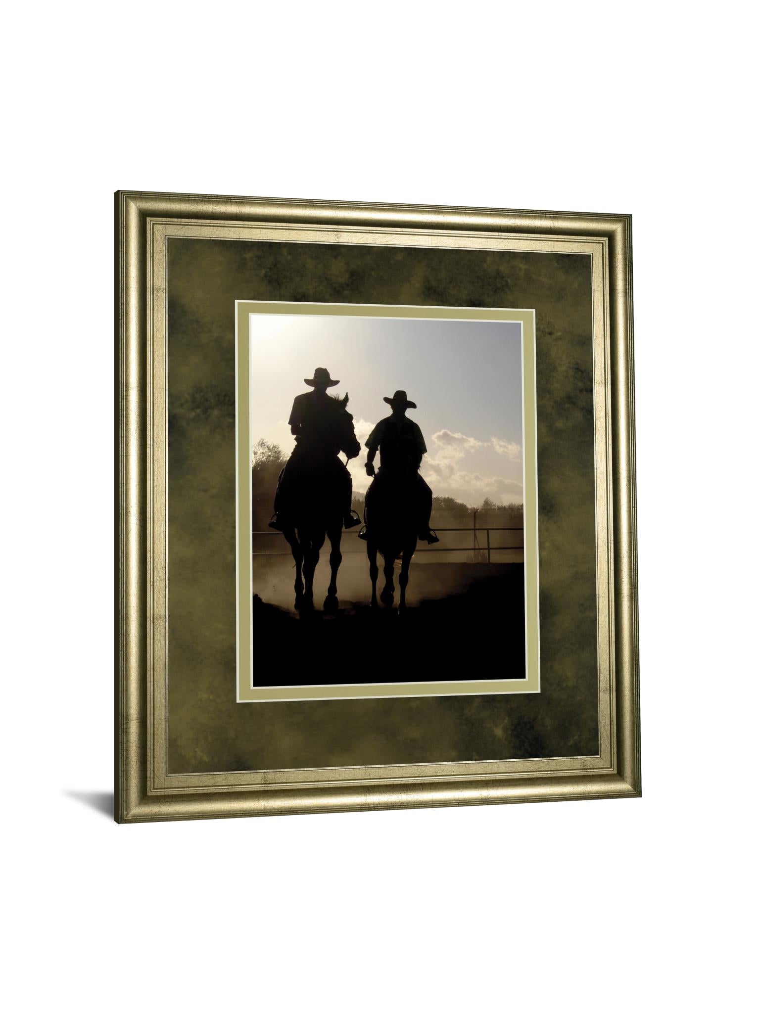 Cavaliers By Yann Siwiak 34X40 Framed Print
