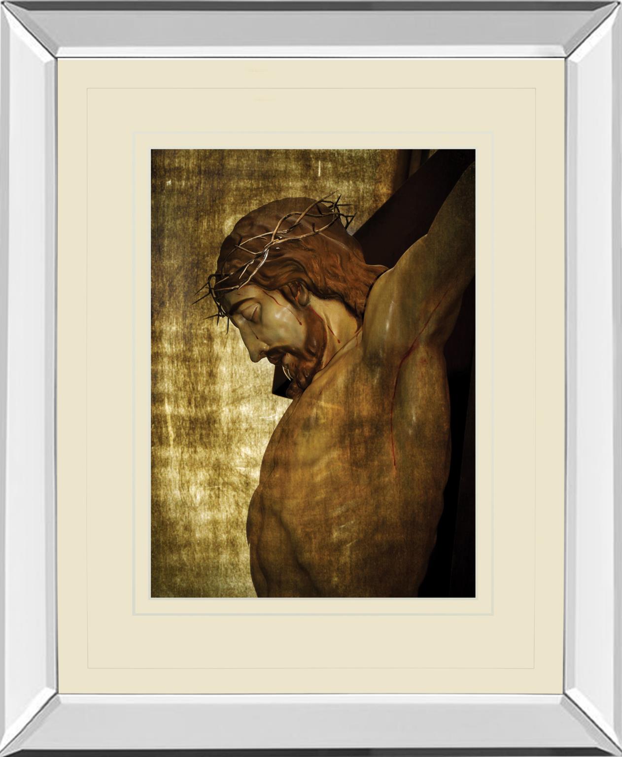 Mirrored Frame Jesus Christ By Nito 34X40 Mirror Frame Print
